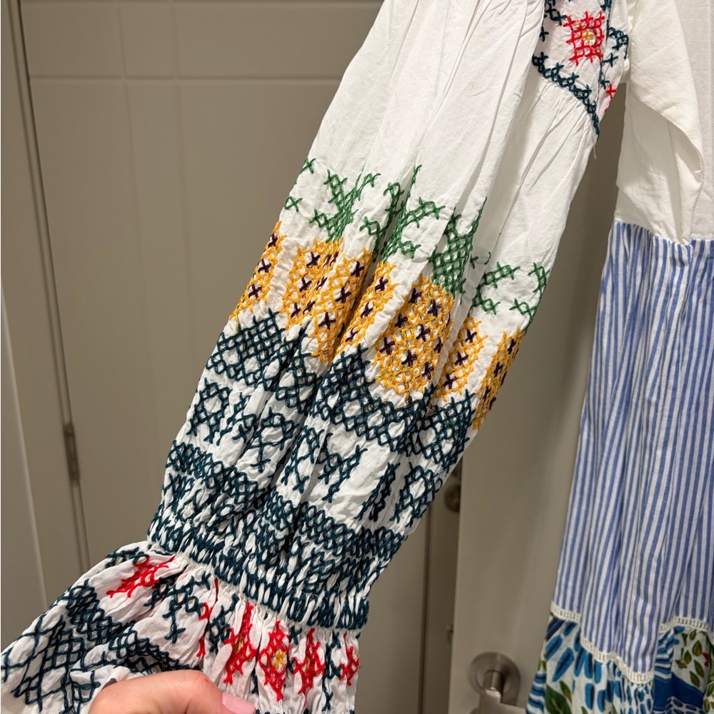 FARM RIO PINEAPPLE BEACH MAXI DRESS - Picture 7 of 7